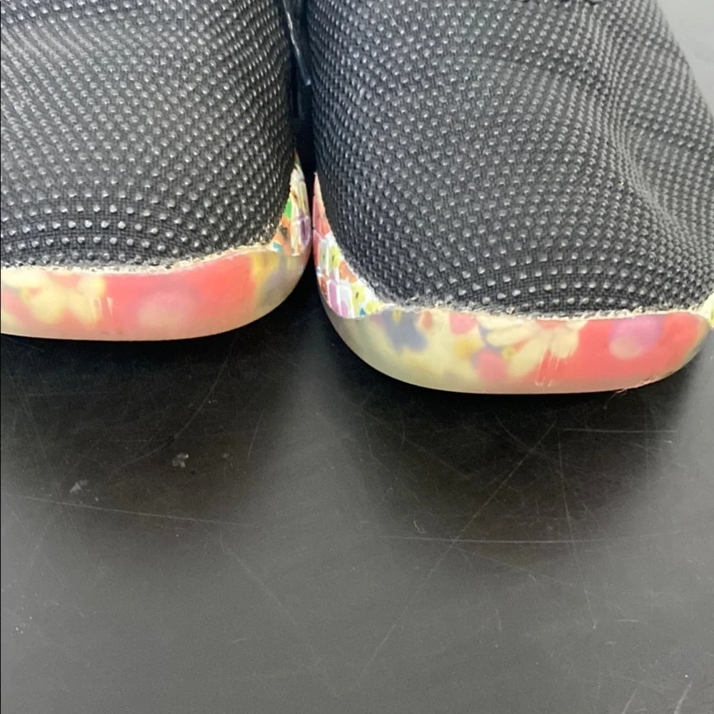 NOBULL Black Sneakers with Multicolor Sole